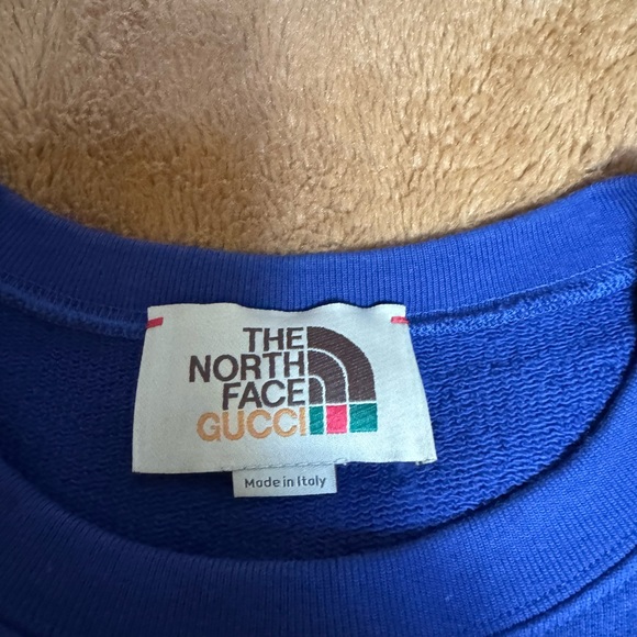 The North Face Sweatshirt - Blue and Yellow - Picture 4 of 6